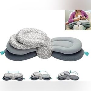 Butterfly Multi Layered Adjustable Nursing Pillow, used once!
